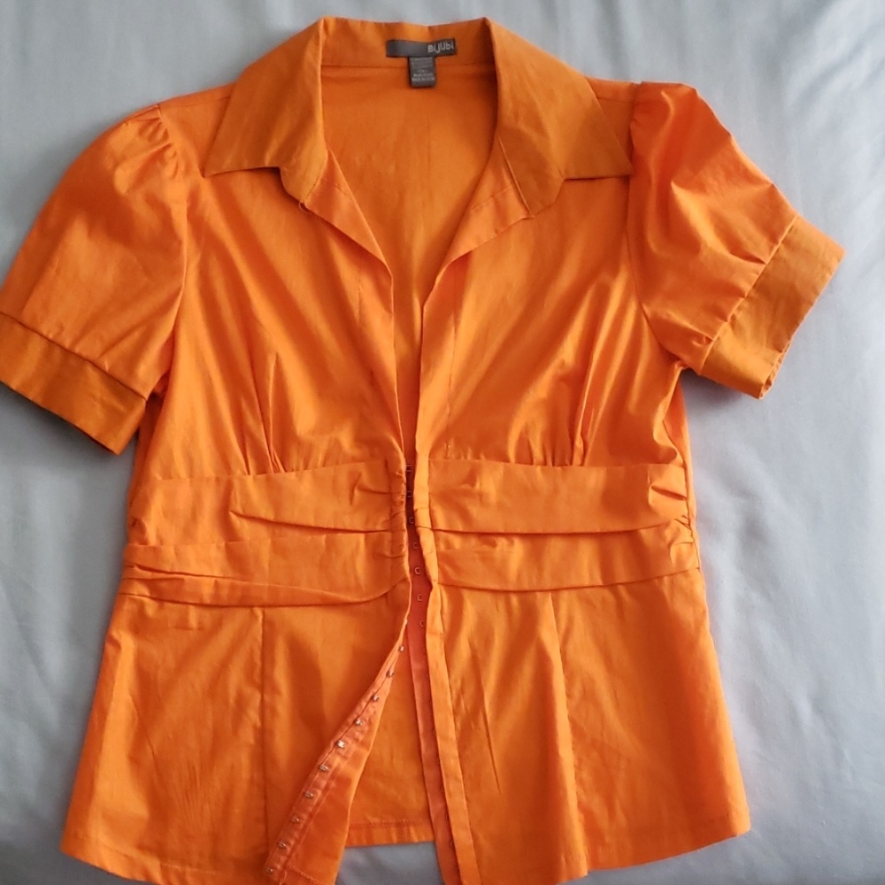 Orange shirt